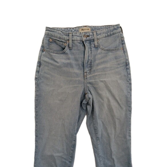 Madewell The Perfect Curvy Vintage Jeans Size 27 Blue Denim Stretch Fiore Wash - Picture 4 of 16